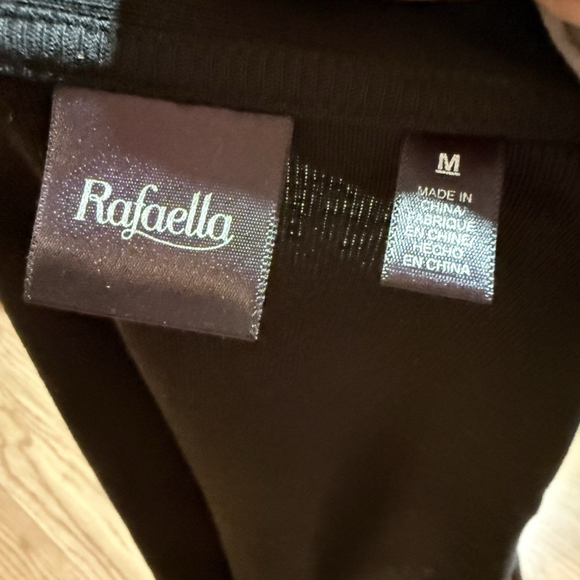 Raffaella Women's Black Cardigan Size Medium - Picture 4 of 4